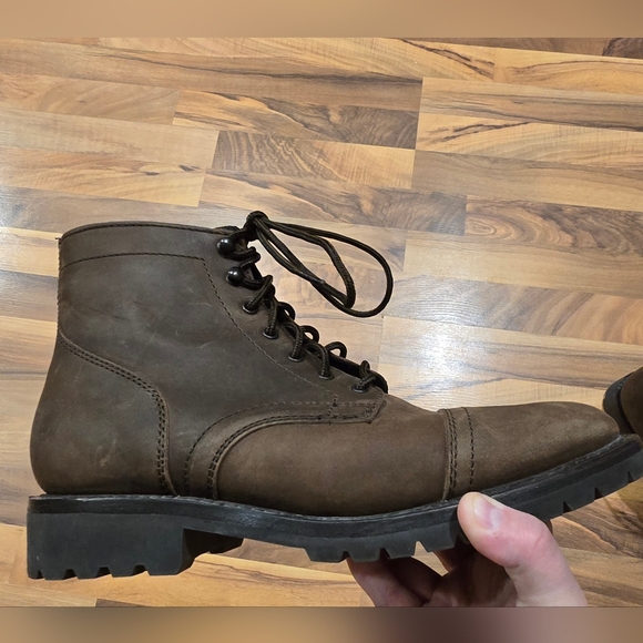 Thursday Boot Company Captain Stormking In Shade Tobacco Size 9 - Picture 7 of 14
